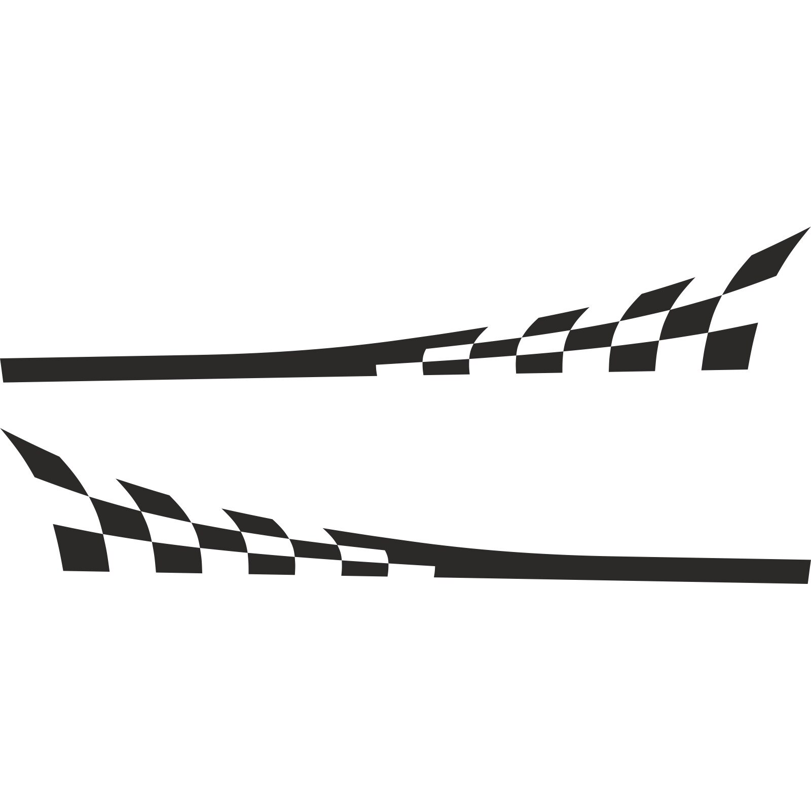 Set autocolante laterale, CarStickers.pl, Model piesa sah, Pentru Mini ...