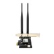 Placa de Retea Wireless Tenda E33, Wi-Fi 6E, Tri-Band, AX5400, Bluetooth 5.2