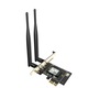 Placa de Retea Wireless Tenda E33, Wi-Fi 6E, Tri-Band, AX5400, Bluetooth 5.2
