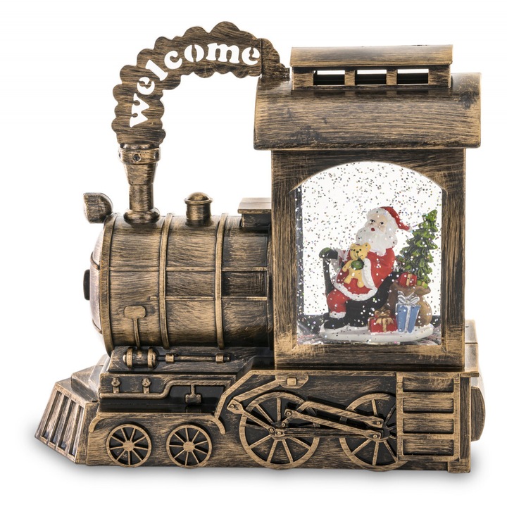 Коледна украса, Foltin Globe Kft., 28 см, Многоцветна