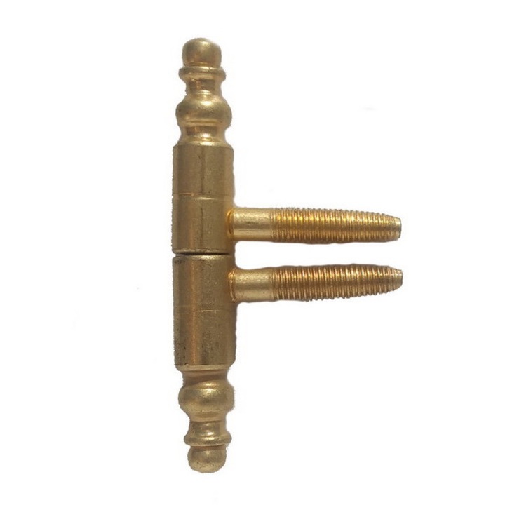 Винтова панта за прозорец декоративна, жълта 13 мм