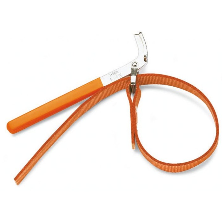 Olajszűrő kulcs, Béta, Acél, 160/225 mm, Narancs