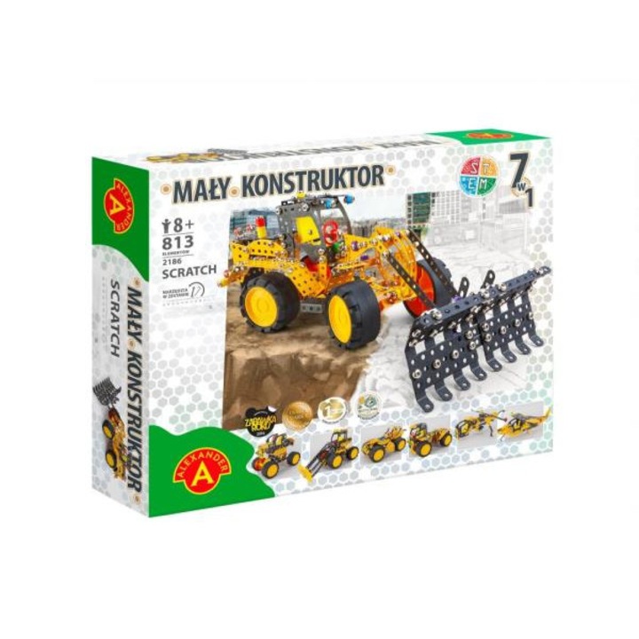 Set constructie copii, Alexandrer, 809 elemente, 8+, Multicolor