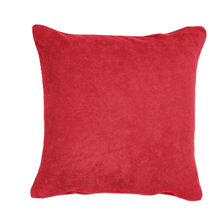 Калъфка за възглавница, Karo, Памук/Полиестер, 40 x 40 cm, 200 g/m2, Червен