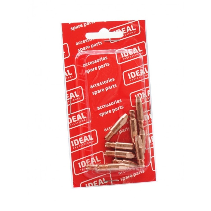 Set 10 distantiere pentru otel, Ideal, Alama, M6, 28 mm, 1 mm