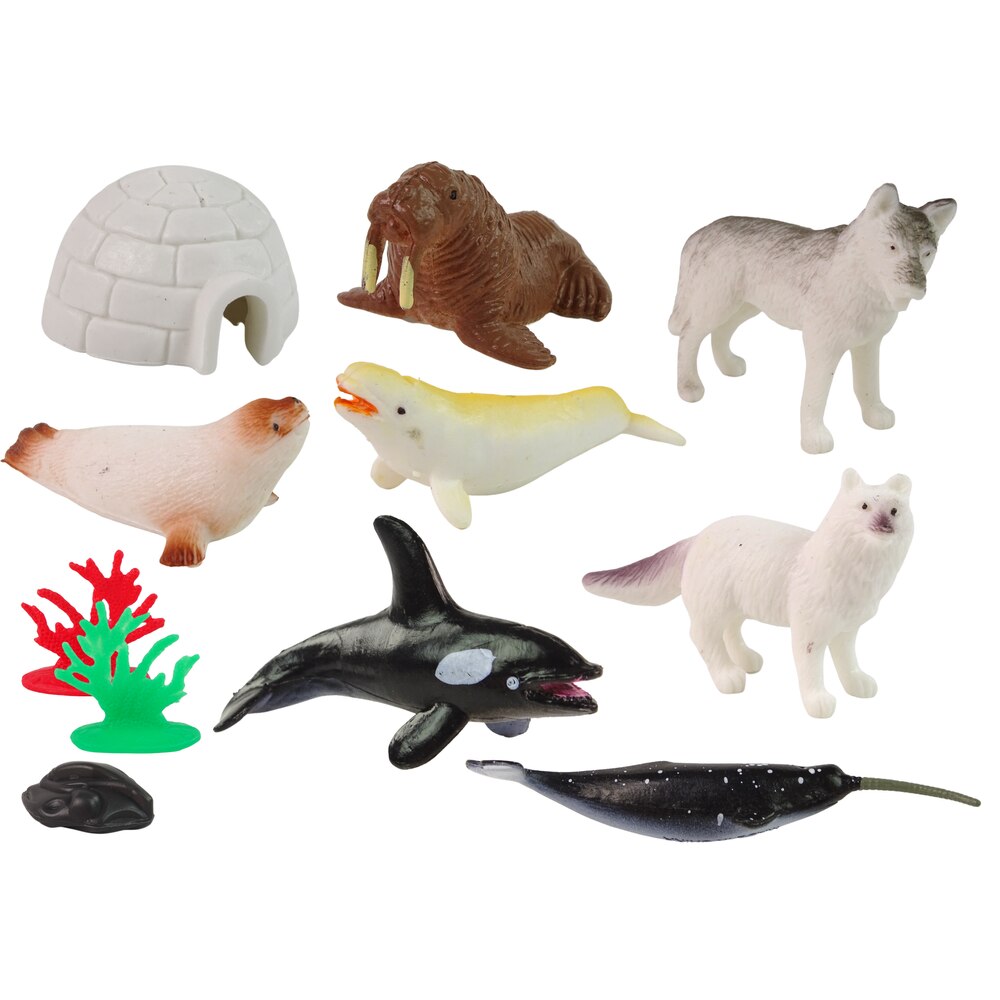Set Figurine polare, Lean Toys, Multicolor - eMAG.ro
