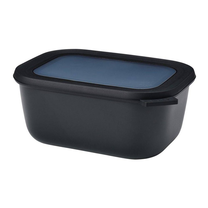 Cutie alimentara, Mepal, Plastic, 1500 ml, Negru