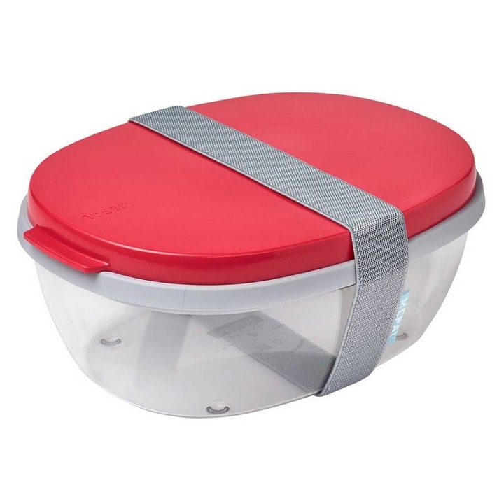 Recipient pentru salata, Mepal, Polipropilena, 1.9 l, Rosu