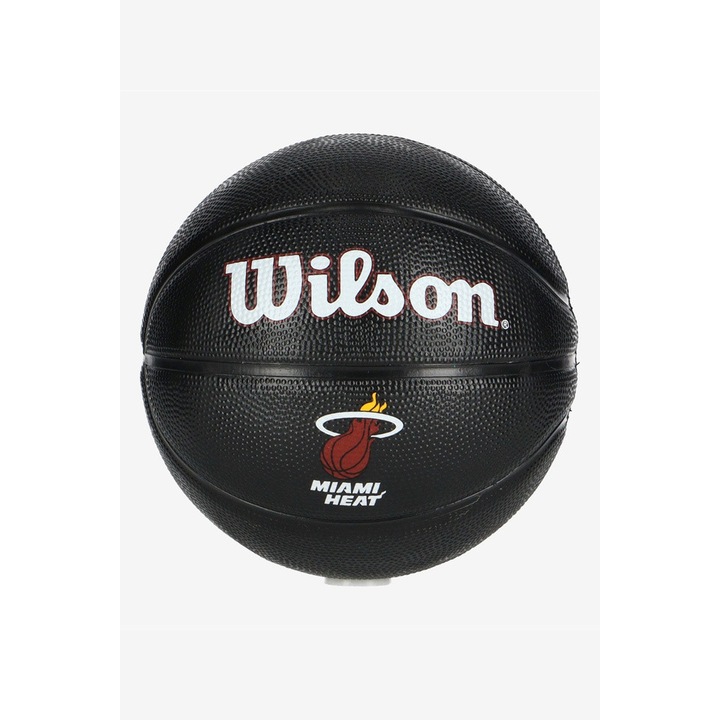 Wilson nba team tribute mini kosárlabda fekete miami heat 7es méret-