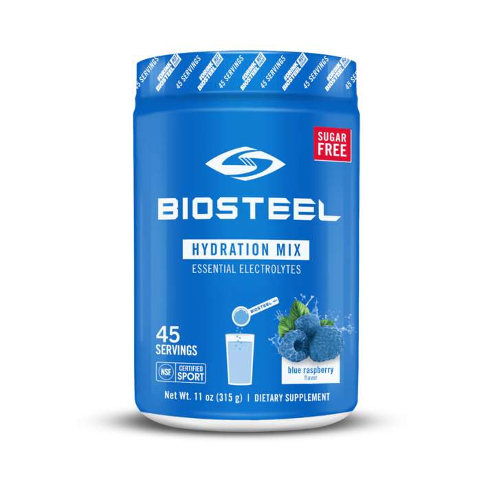 Pudra hidratare Biosteel, Hydration Mix - Blue Raspberry, 315 g