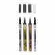 4 db Sakura marker készlet Pen Touch finom festékkel, fémes színekben