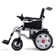 Scaun cu rotile electric, pliabil, manere rabatabile, sezut 46cm, negru JT-098