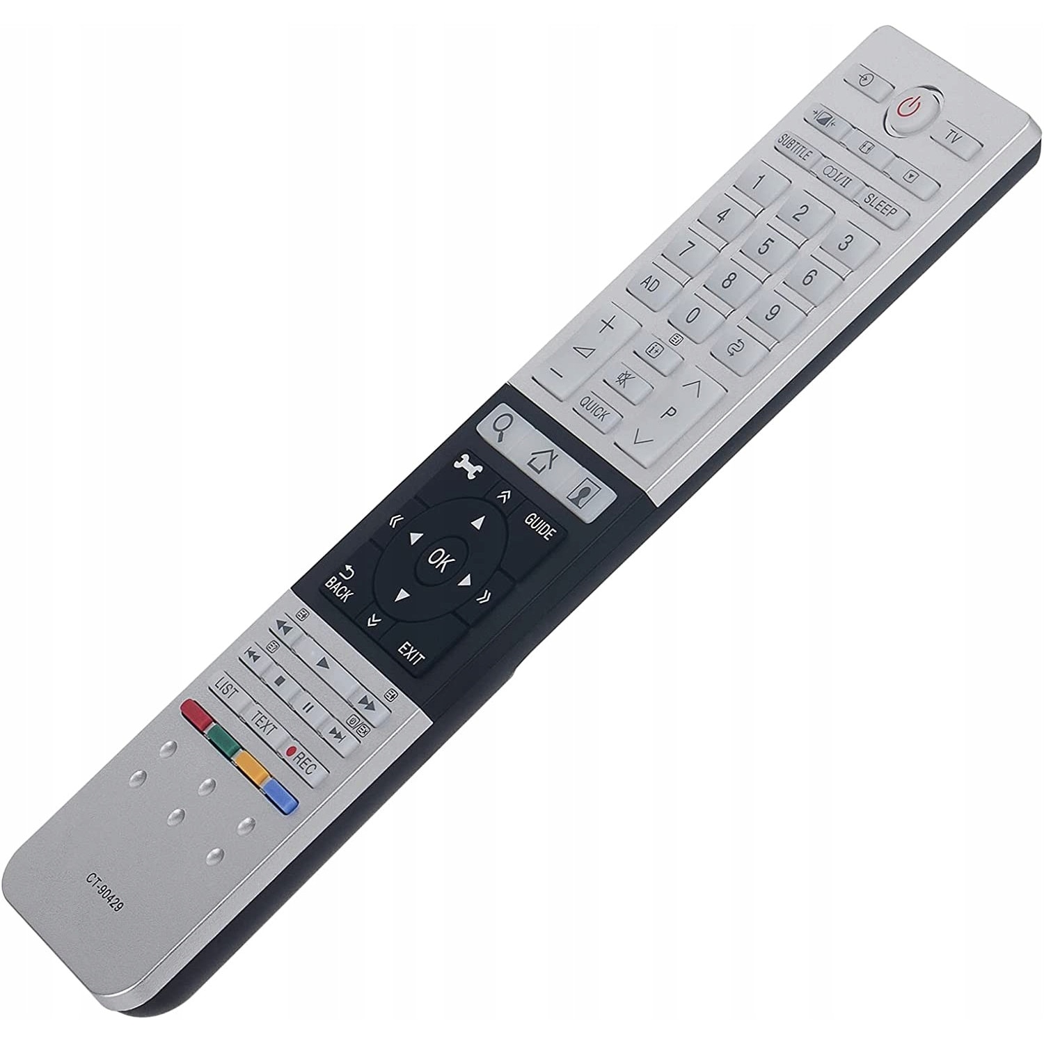 Telecomando Universale Per TV 4K Ultra HD, Sostitutivo Per I Modelli CT-90430, CT-90429, CT-90427, CT-90428, CT-90444 – Telecomando Originale Con Lunga Portata E Design Resistente - 3