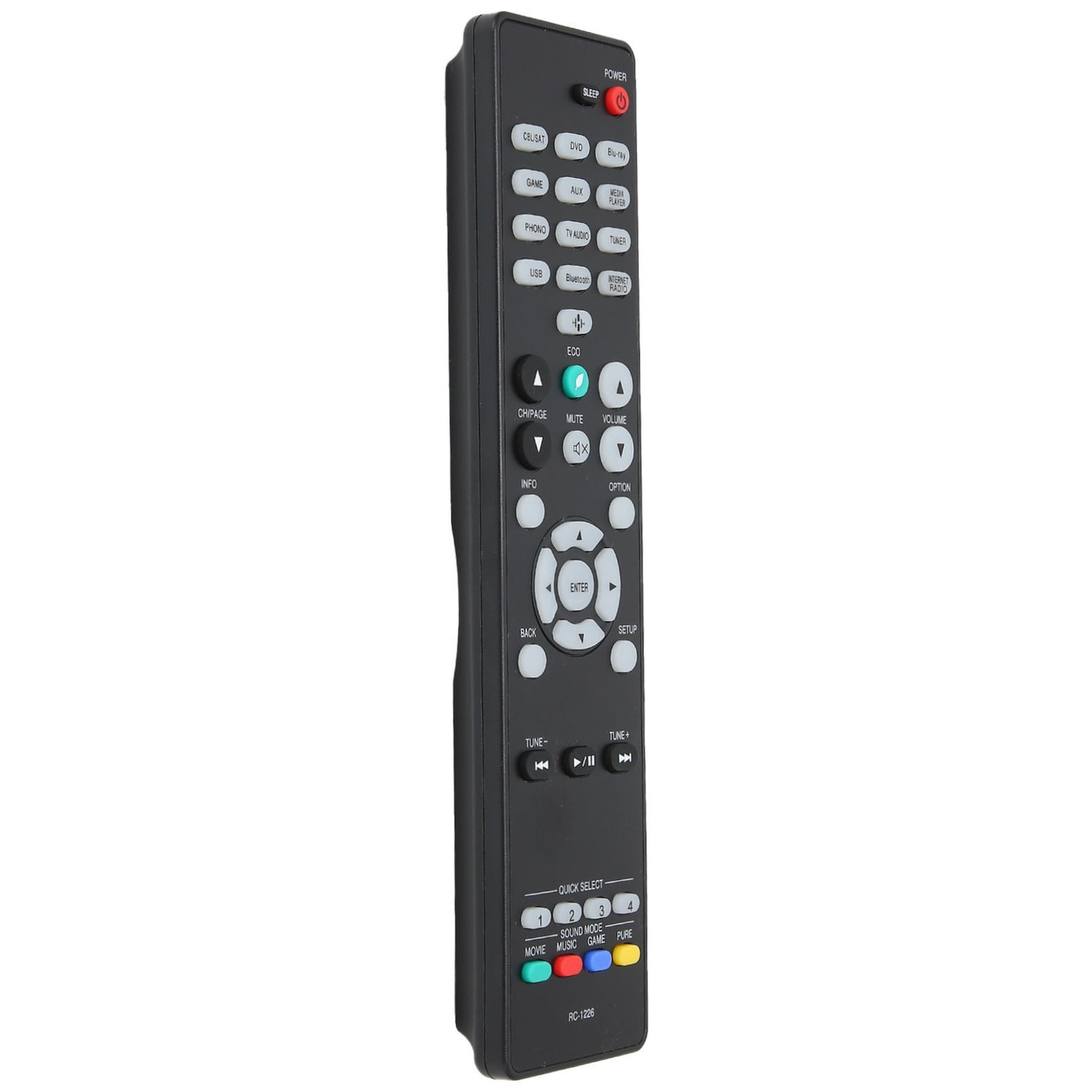 VINABTY Télécommande RC-1226 pour Denon récepteur AV de