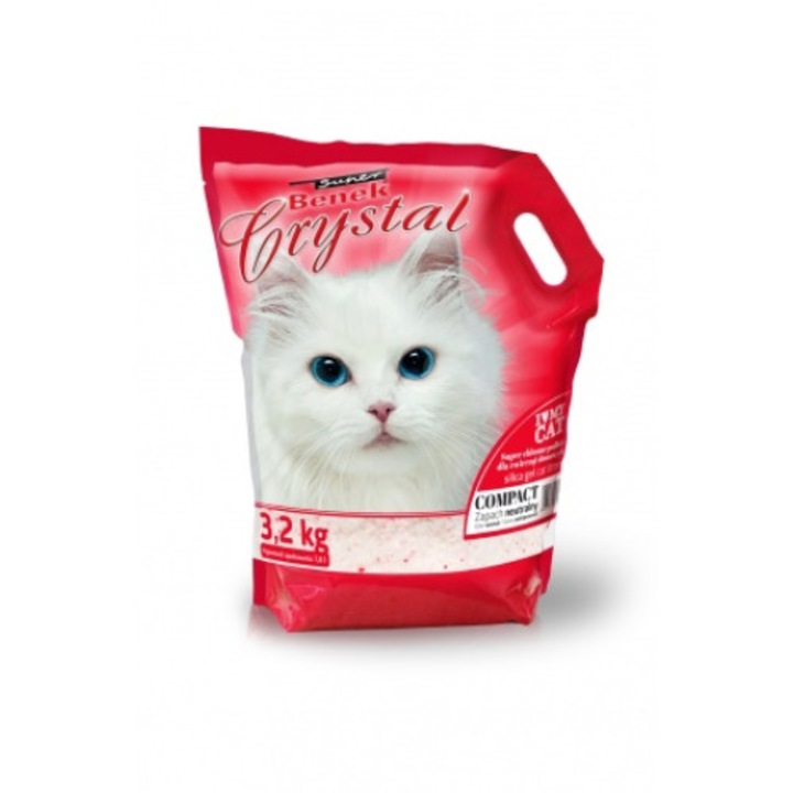 SUPER BENEK Crystal Compact - Котешка тоалетна - 7,6л