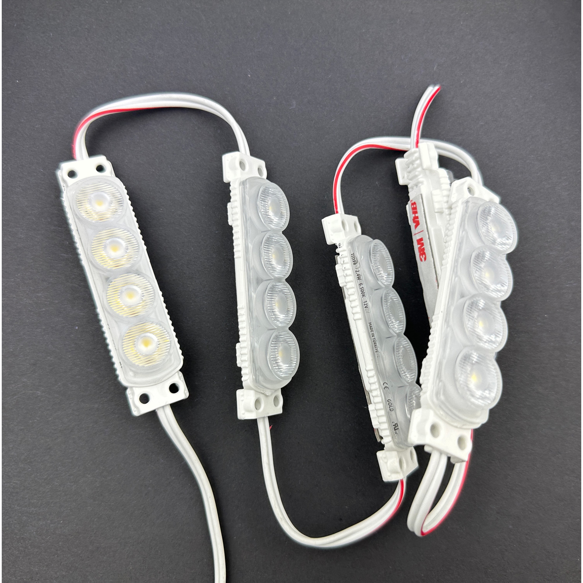 Modul led, Midi Silver 4, TMTleds, 1.4w, 6500k, IP67, lumina neutra ...