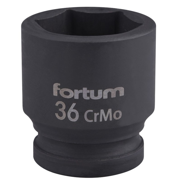 Cheie tubulara de impact, Fortum, 3/4", 36 mm, L 57mm