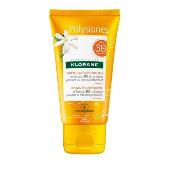 Crema protectie solara, Klorane, Polysianes, SPF30, 50ml
