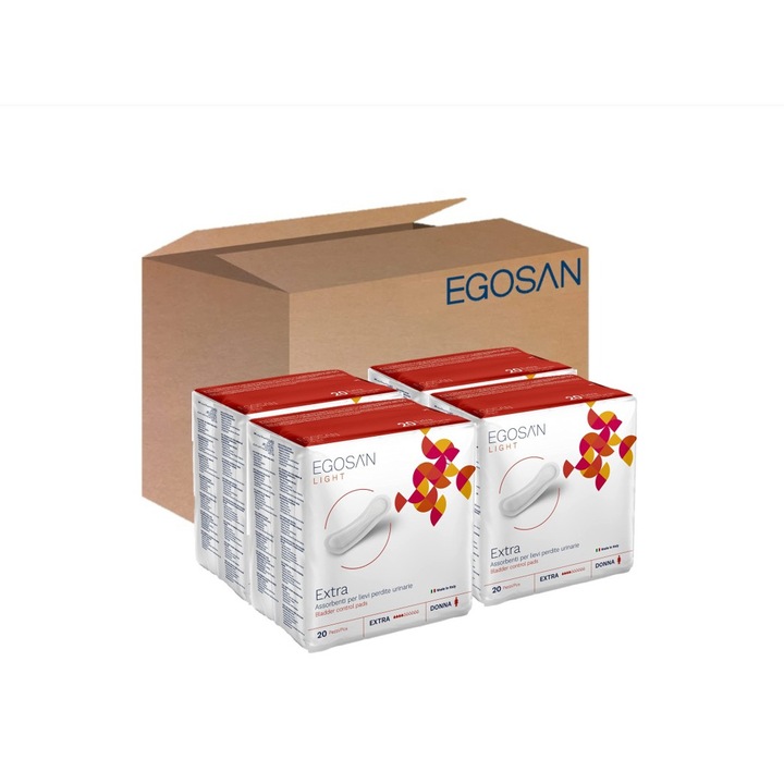 Set 4x Absorant Incontinenta Lady Egosan Light Extra 4pic 80buc