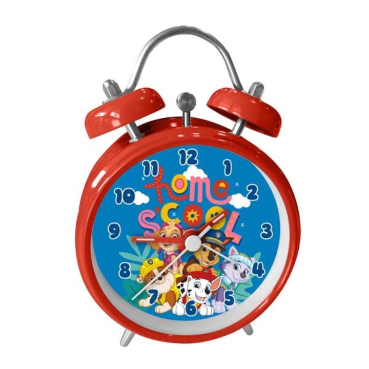 Ceas desteptator, Kids Euroswan, Paw Patrol, 13x9x4 cm, Multicolor