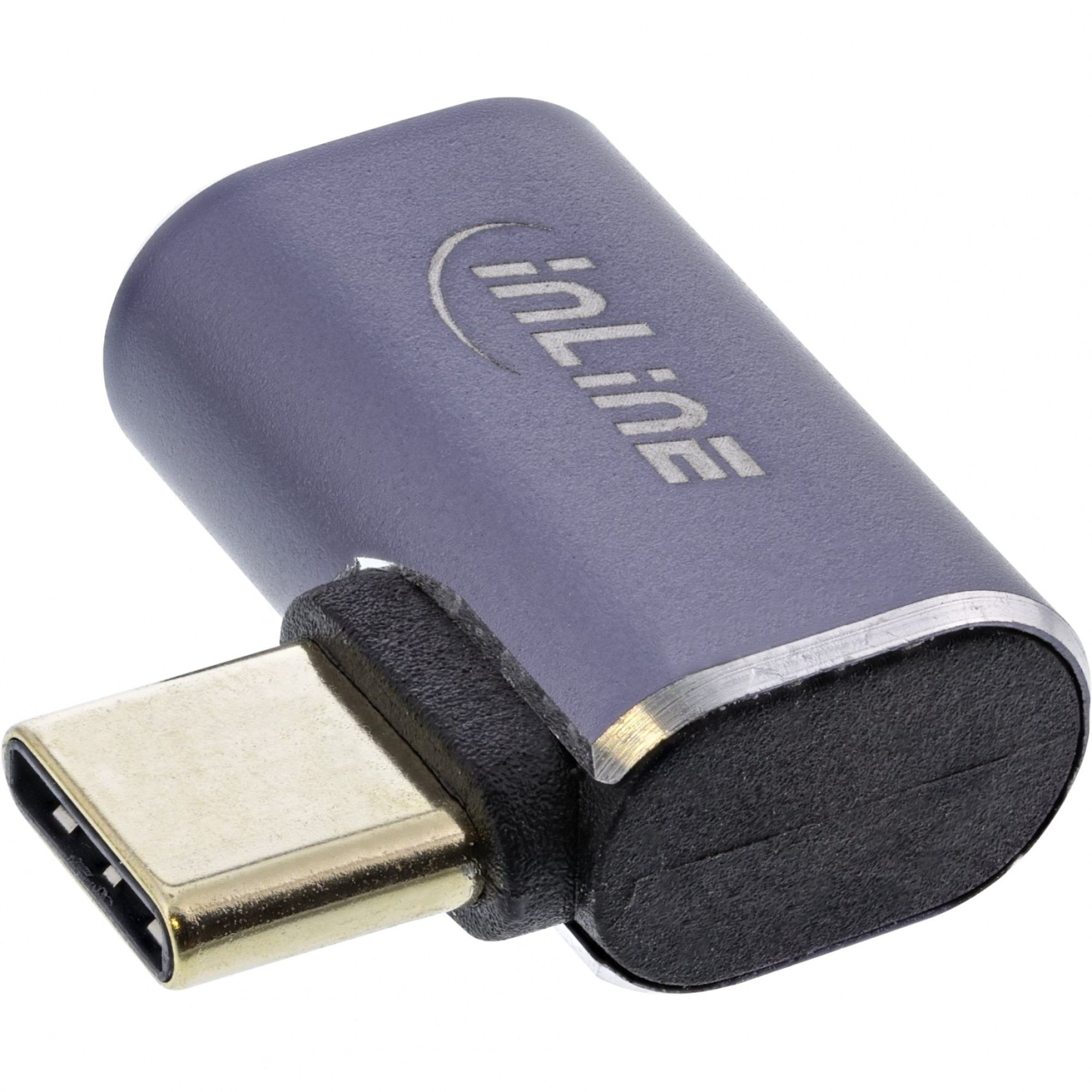Adaptor USB 4 type C 8K60Hz/240W unghi stanga/dreapta T-M metalic ...