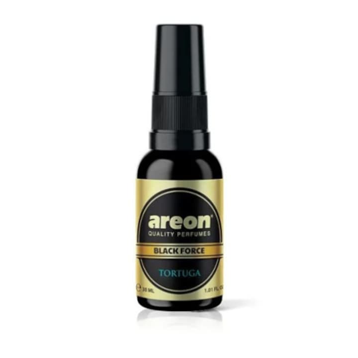 Odoriazant auto concentrat Areon Black Force, Tortuga, 30ml