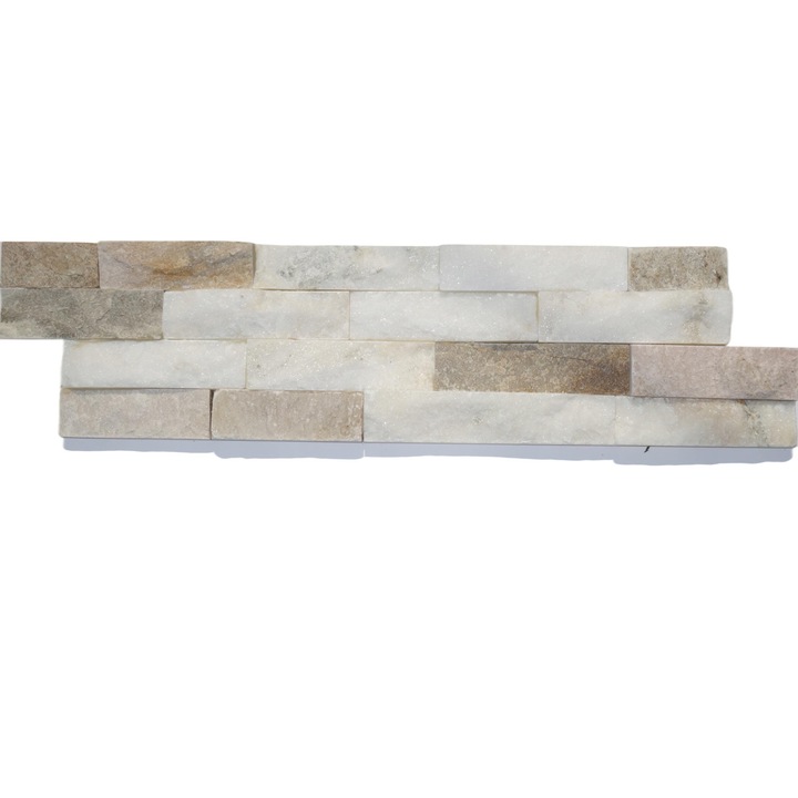 Placa decorativa, Piatra, 60x15 cm, Bej