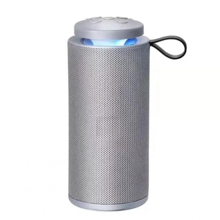 Преносима тонколона ОМ Маркет GT-112, 5W, Bluetooth, PartyBoost, Сив
