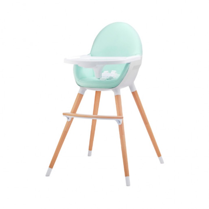 Kinderkraft Fini etetőszék, menta
