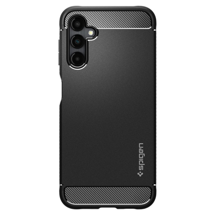 Spigen Rugged Armor tok Samsung Galaxy A14 4G / LTE telefonhoz, matt fekete