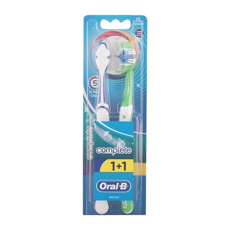 Set 2 Periute De Dinti Clasice, Oral-B, Unisex, Duritate Peri Medie ...