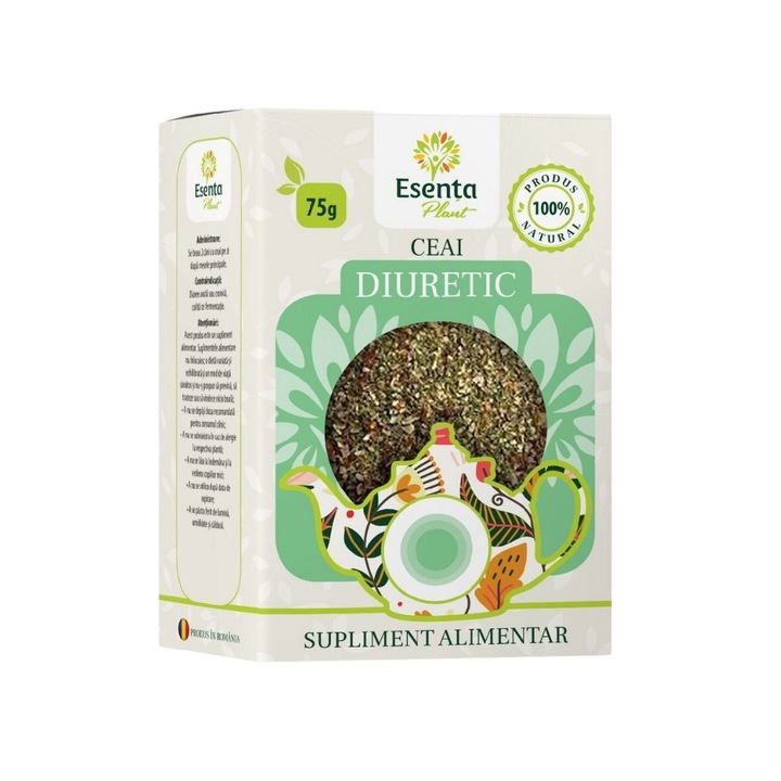 Ceai diuretic, 75g, Esenta Plant