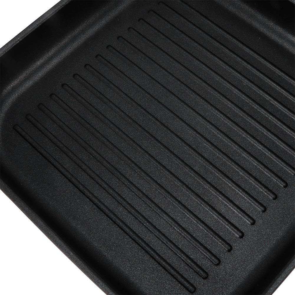 Tigaie grill HotChef, cu strat de ceramica, 28cm - eMAG.ro