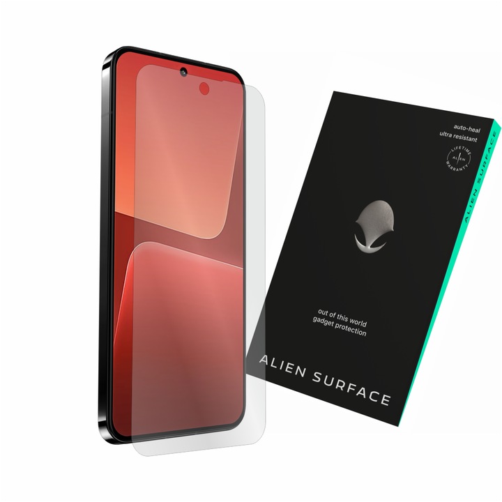 Xiaomi 13-mal kompatibilis védőfólia, tokkal kompatibilis képernyővédő, Alien Surface
