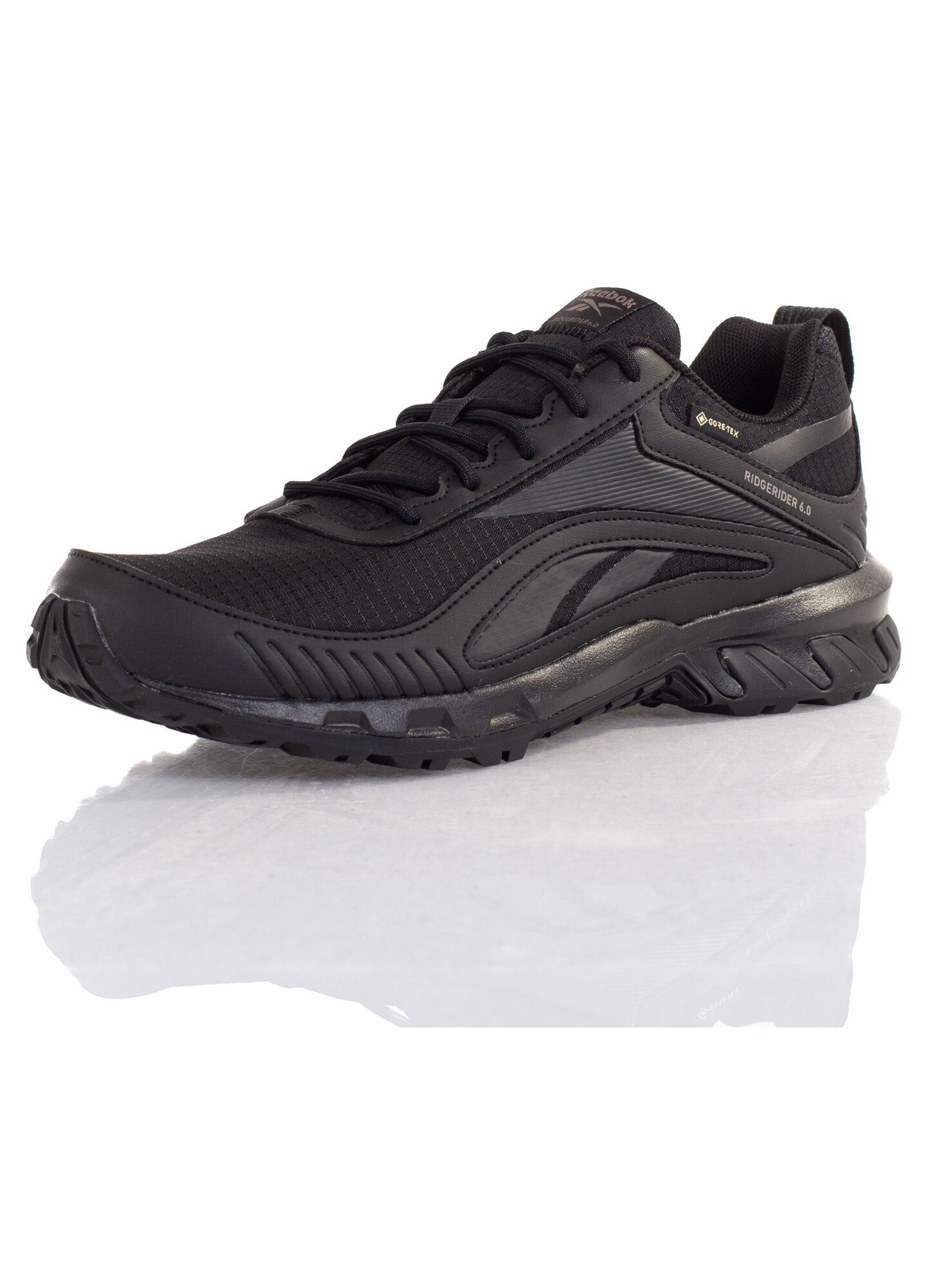 Tenisi barbati Ridgerider 6 GTX, Reebok, Material sintetic, Negru