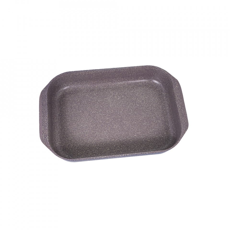 Тава за фурна, незалепваща, размер 35x25см, Premium, сива - eMAG.bg