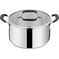 Oala cu capac Tefal Jamie Oliver Home Cook, inox, inductie, 20 cm, 3.1 L