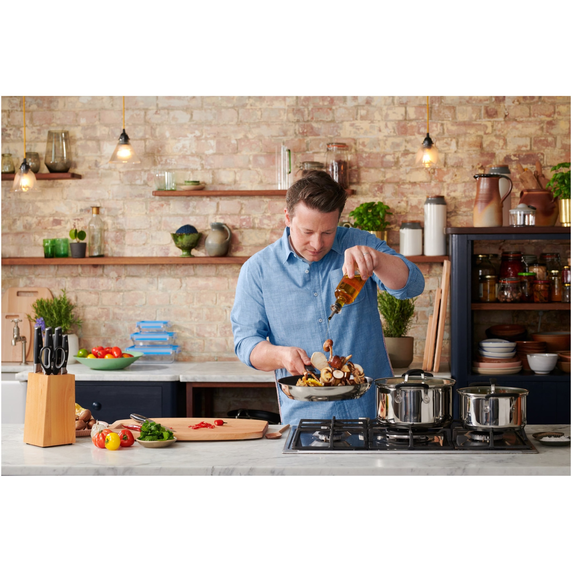 Tefal Jamie Oliver Kitchen Essentials Padella 20 cm compra