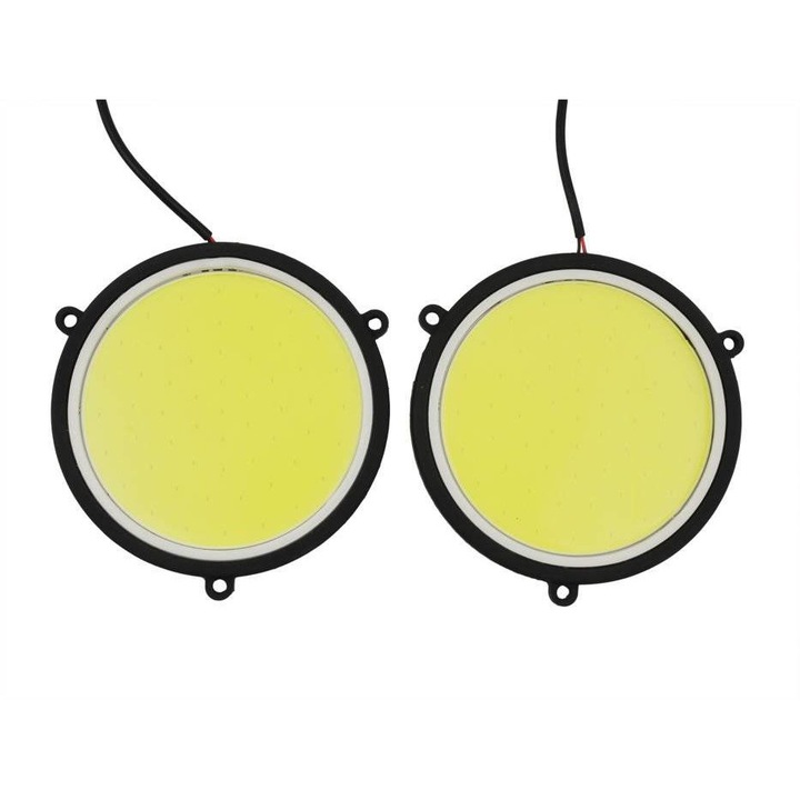 Set lampi, Interlook, LED, 600 lm, 24V, Negru/Galben