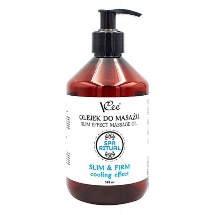 Ulei de masaj, VCee, Efect racoritor, 500 ml
