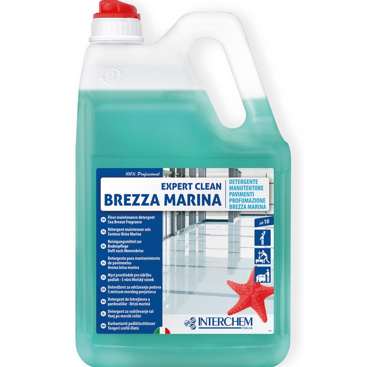 Detergent concentrat, Interchem, Expert Clean Brezza Marina, 5l