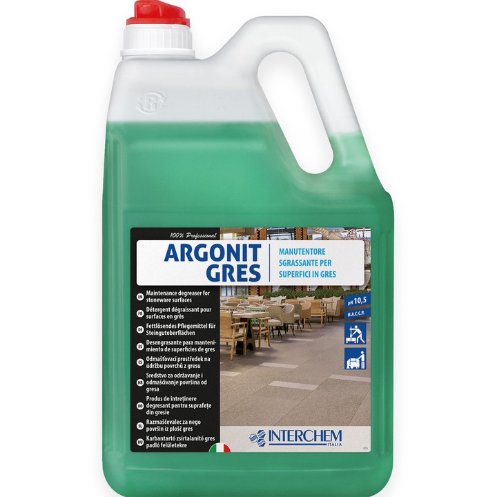 Detergent de intretinere gresie, Interchem, Argonit Gres, 5l
