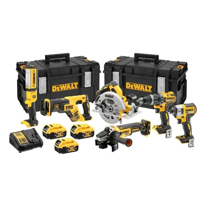 Pachet 6 scule Dewalt DCK623P3