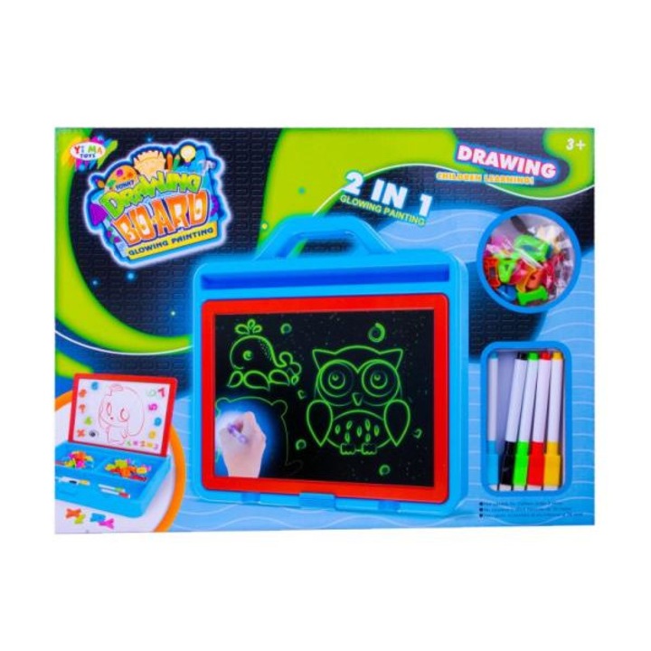 Tabla de desen 2in1 Norimpex, Albastru/Rosu