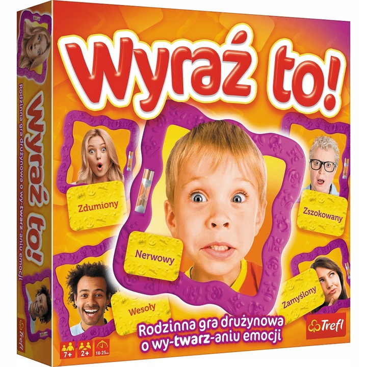 Társasjáték Trefl WYRAZ TO!, tarka