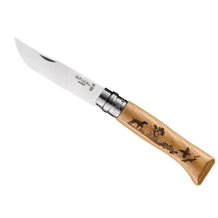 Cutit pliabil Opinel No 08 Inox Animalia Dog