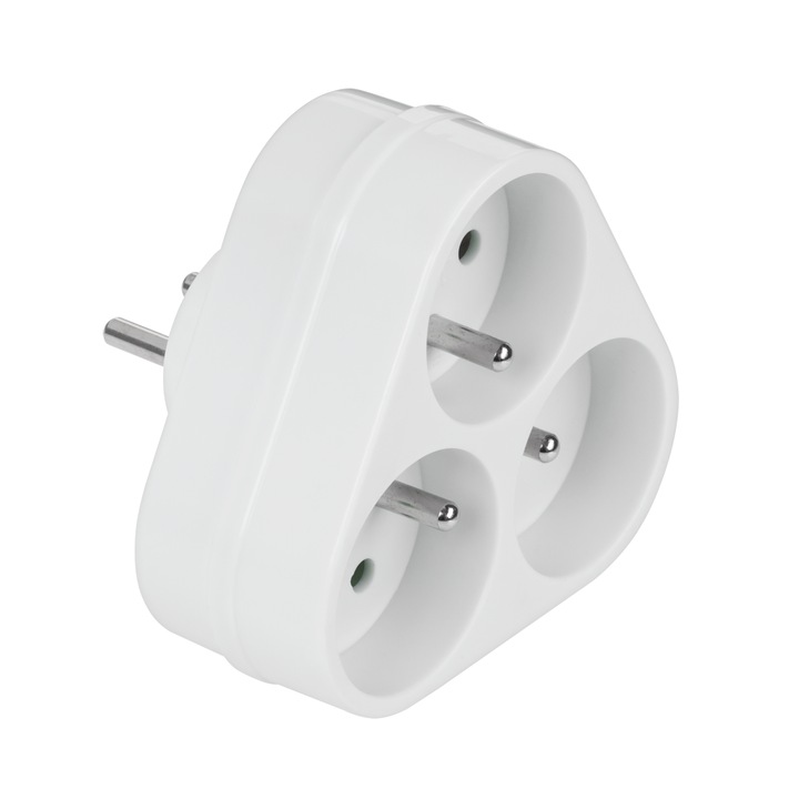 Троен контакт, Бял