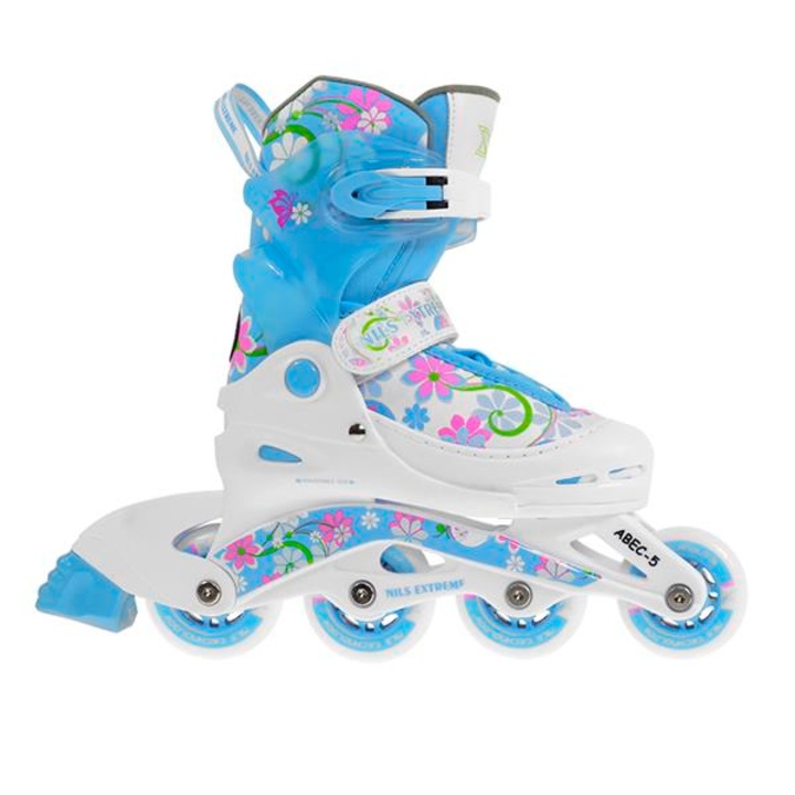 Детски ролери Nils Extreme сини/розови 34-37г.
