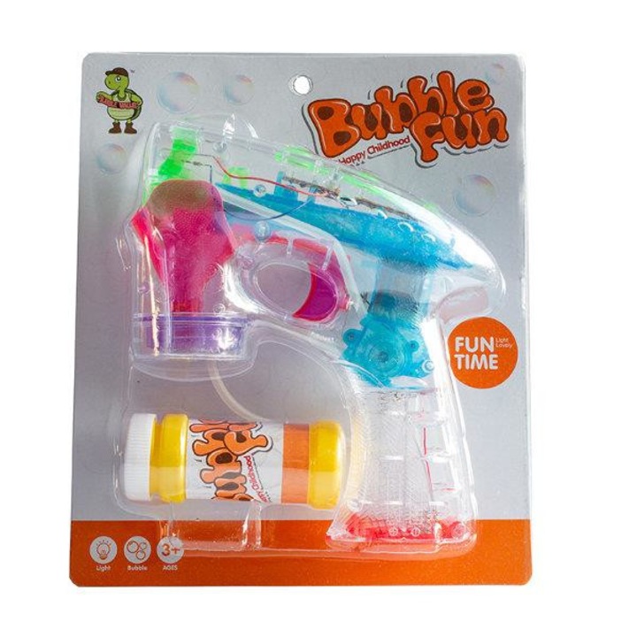 Pistol cu bule de sapun, Bubble Fun, 3 ani+, Multicolor