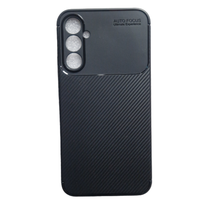 Калъф TPU от въглеродни влакна, съвместим с Samsung Galaxy A15 4G/5G, черен, TELGORBCS